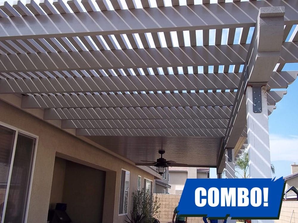 Insulated Roof patio cover example