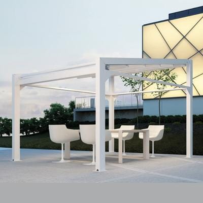 Pergola builder Goodwin-Cole and KE offer the Gennius A2C model pergola.