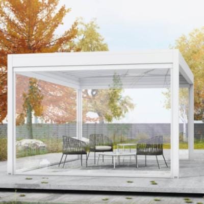 Pergola builder Goodwin-Cole and KE offer the Isola 2 model pergola.