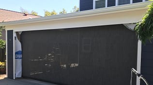 exterior drop-down shades